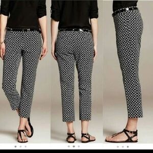 Banana Republic Cropped Hampton Pant Size 2